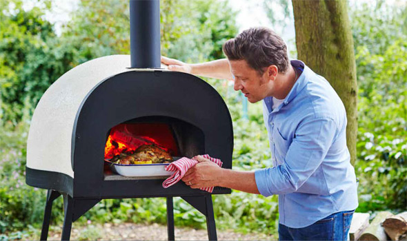 Jamie Oliver Outdoor peć na drva Dome 80 Leggero