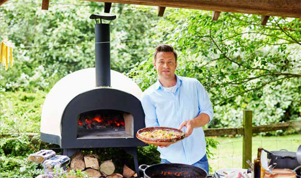 Jamie Oliver Outdoor peć na drva Dome 80 Leggero-3