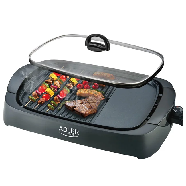 Adler električni gril sa poklopcem AD6610