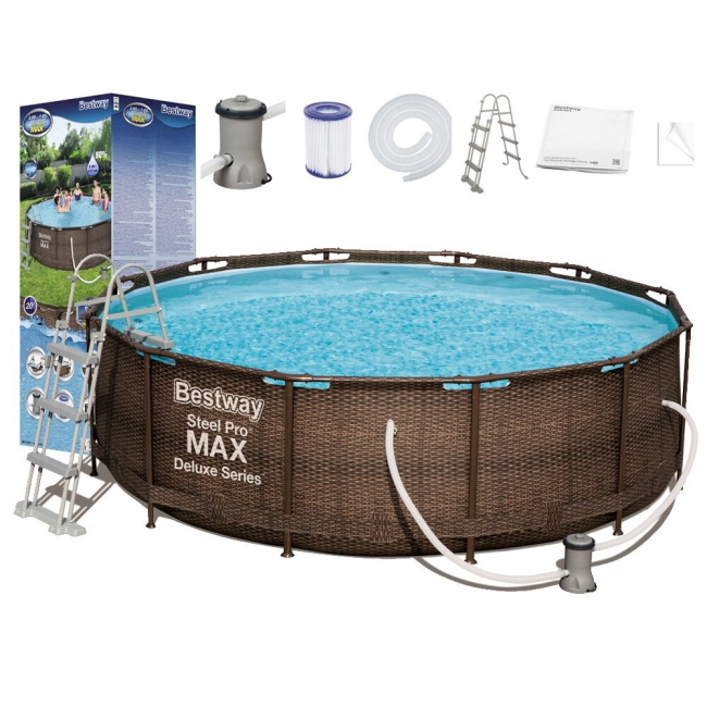 Bestway bazen sa čeličnom konstrukcijom Mykonos Lux 366x100cm-5