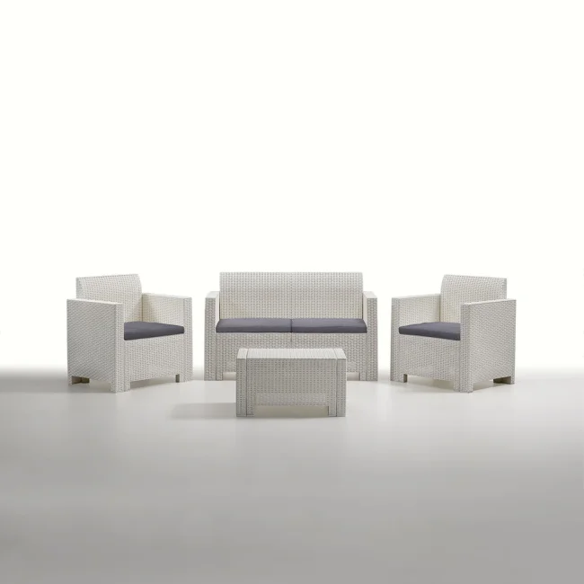 Bica baštenska garnitura Nebraska 2 bela Bica baštenska garnitura Nebraska 2 bela