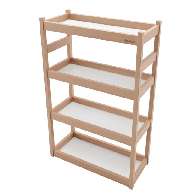 Bienwood višenamenska dečija drvena polica BIE6002 Bienwood višenamenska dečija drvena polica BIE6002