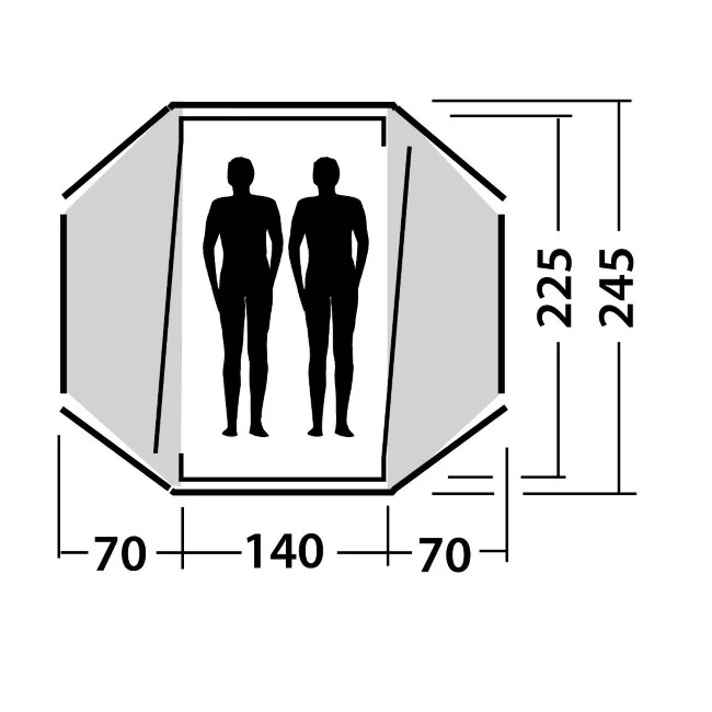 Easy Camp šator Equinox 200 120283 Easy Camp šator Equinox 200 120283