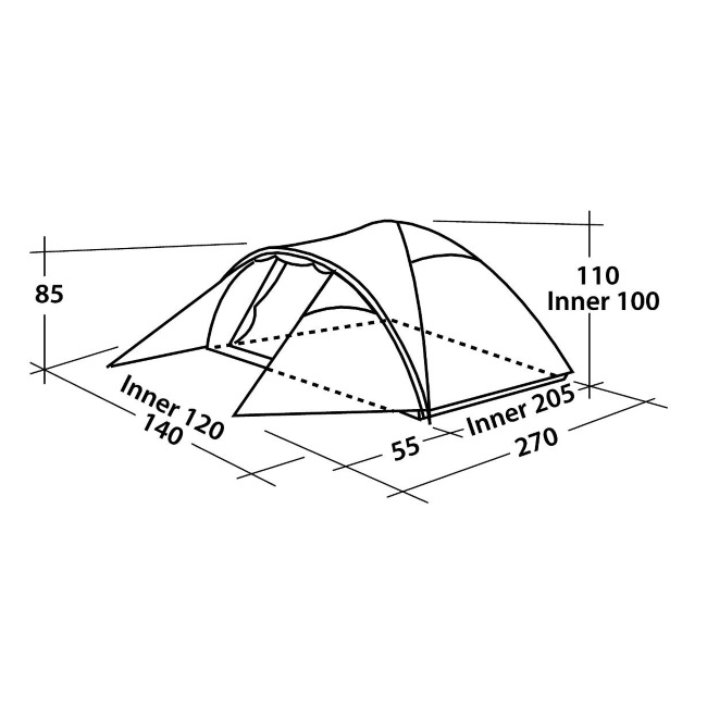 Easy Camp šator Quasar 200 120292-7