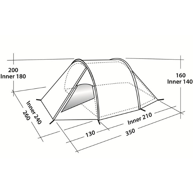 Easy Camp šator Tornado 400-5