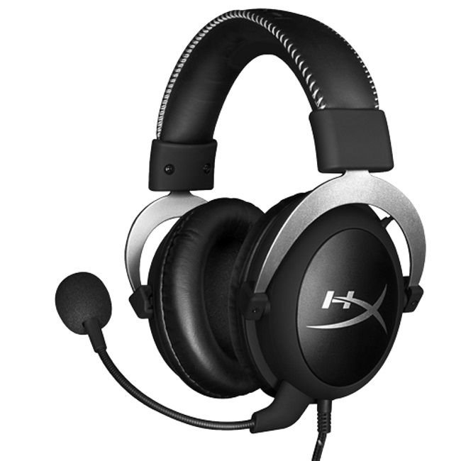 Gaming slušalice Cloud silver Kingston HX-HSCL-SR/NA-1