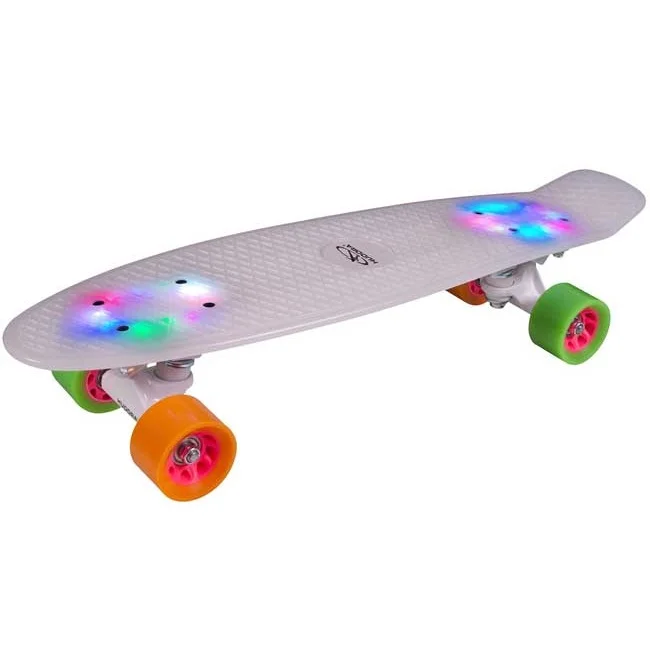 Hudora dečiji skejtbord retro rainglow 12134 Hudora dečiji skejtbord retro rainglow 12134