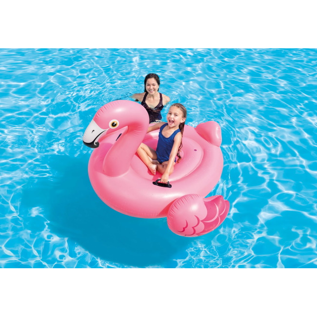Intex dušek za vodu roze flamingo 57558NP-3
