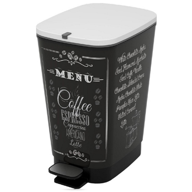 KIS kanta za otpatke 35l Coffee menu KBMCM-1