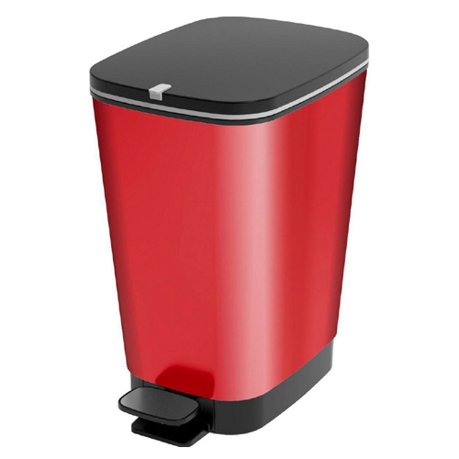 KIS kanta za otpatke 50l Red metal KBLRM-1