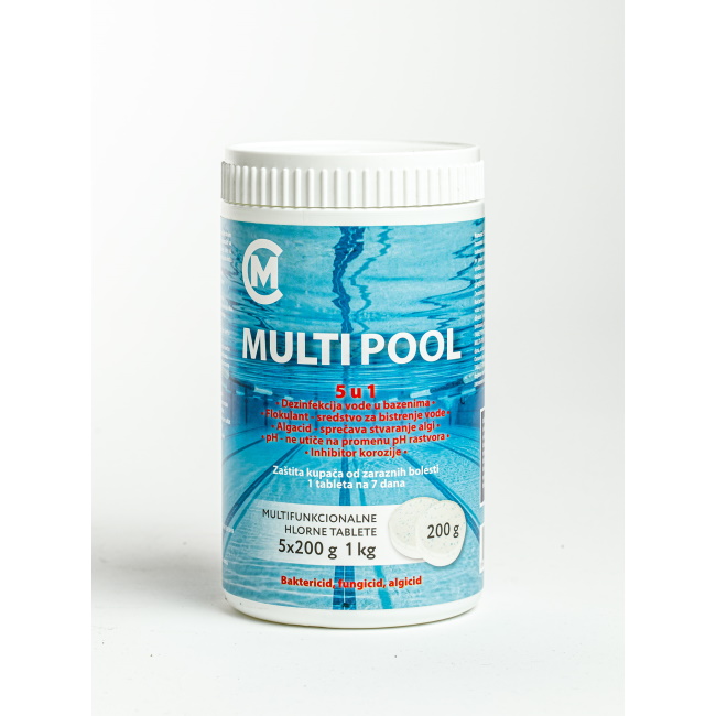 Multi pool tablete 200g - pakovanje 3kg-1