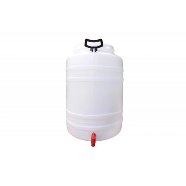 Zlatarplast bure 120l sa slavinom + pritiskivač Zlatarplast bure 120l sa slavinom + pritiskivač