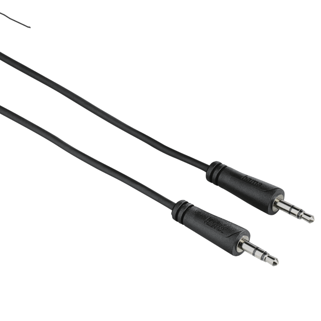 Audio-kabl 3,5mm (muški) na 3,5mm (muški), 1,5m hama 122308