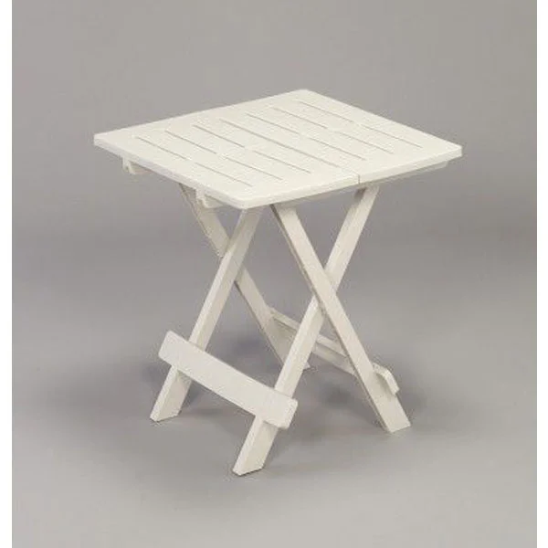 Baštenski sto plastični Adige 44 x 44 x 50cm - beli 030757