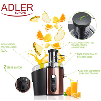 Adler sokovnik 800W AD4123-2