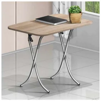 Alesta sklopivi sto 60x100 cm Drvo hrasta AL10028WD Alesta sklopivi sto 60x100 cm Drvo hrasta AL10028WD