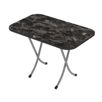 Alesta sklopivi sto piknik 50x80xm Crni mermer AL10042CM Alesta sklopivi sto piknik 50x80xm Crni mermer AL10042CM