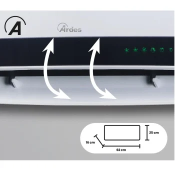 Ardes kupatilska keramička grejalica sa daljinskim 2000W AR4W08P-3 Ardes kupatilska keramička grejalica sa daljinskim 2000W AR4W08P-3