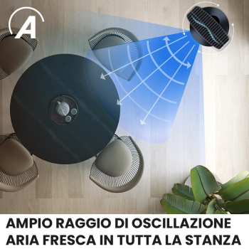 Ardes ventilator stoni 50W Crno plavi AR5ST40N-5