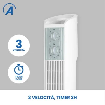 Ardes ventilator stubni 81cm Beli AR5T802-7 Ardes ventilator stubni 81cm Beli AR5T802-7