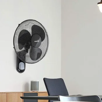 Ardes ventilator zidni sa daljinskim upravljačem i tajmerom 50W Crni AR5W40R-1 Ardes ventilator zidni sa daljinskim upravljačem i tajmerom 50W Crni AR5W40R-1