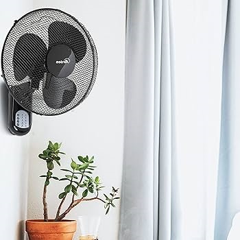 Ardes ventilator zidni sa daljinskim upravljačem i tajmerom 50W Crni AR5W40R-2