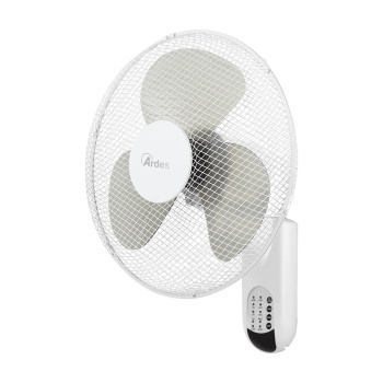 Ardes ventilator zidni sa daljinskim upravljačem i tajmerom 50W Beli AR5W40RW-6