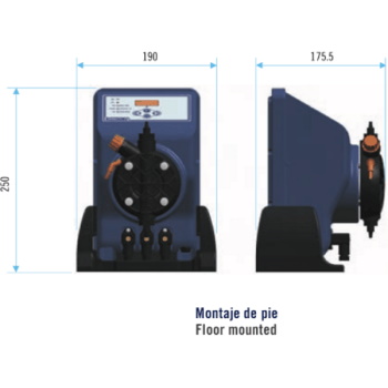 Astral dozirna pumpa za bazensku hemiju Exactus digital Redox/ph -3