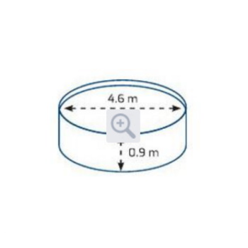 Azuro okrugli bazen 301 4.6.x0.9m Set