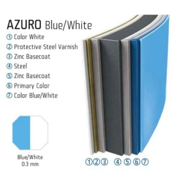 Azuro okrugli bazen 301 4.6.x0.9m Set-3 Azuro okrugli bazen 301 4.6.x0.9m Set-3