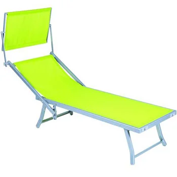 Ležaljka za baštu/plažu sa tendom zelena 042029 Ležaljka za baštu/plažu sa tendom zelena 042029