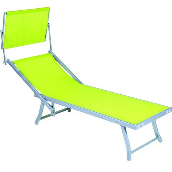 Ležaljka za baštu/plažu sa tendom zelena 042029 Ležaljka za baštu/plažu sa tendom zelena 042029