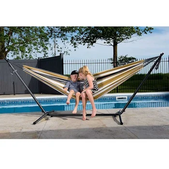 Farm baštenska ljuljaška sa postoljem platnena FBLP1-1 Farm baštenska ljuljaška sa postoljem platnena FBLP1-1