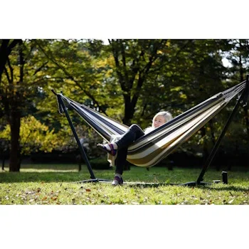 Farm baštenska ljuljaška sa postoljem platnena FBLP1-2 Farm baštenska ljuljaška sa postoljem platnena FBLP1-2