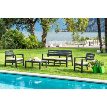 Ipae ProGarden baštenski set sa jastucima Java-2