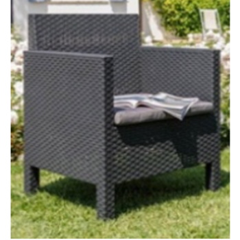 Baštenska garnitura Penelope Terrace Graphite -1