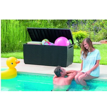 Baštenska kutija za odlaganje Capri 305L grafit CU 230416-1