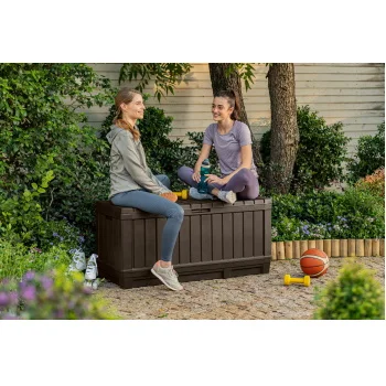 Baštenska kutija za odlaganje Kentwood 350L braon CU 249461-2