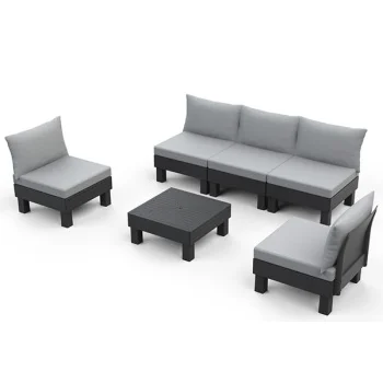 Baštenski set Cantara trosed sa dve stolice i stočićem 5 seater grafit CU 257361-1 Baštenski set Cantara trosed sa dve stolice i stočićem 5 seater grafit CU 257361-1