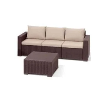 Baštenska garnitura Grand 3 Brown -1 Baštenska garnitura Grand 3 Brown -1