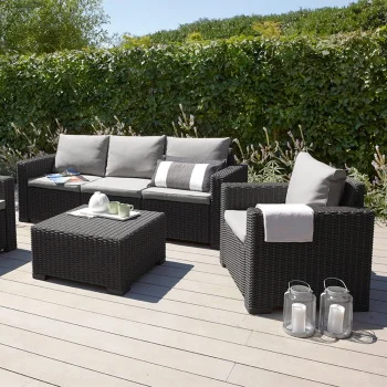 Baštenska garnitura Grand 3 Graphite-1 Baštenska garnitura Grand 3 Graphite-1