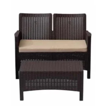 Baštenska garnitura Rattan 2 Brown -1 Baštenska garnitura Rattan 2 Brown -1