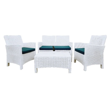 Baštenska garnitura Rattan 2 White 9402W