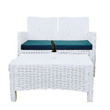 Baštenska garnitura Rattan 2 White 9402W-2