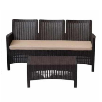 Baštenska garnitura Rattan 3 Brown 9403B-1