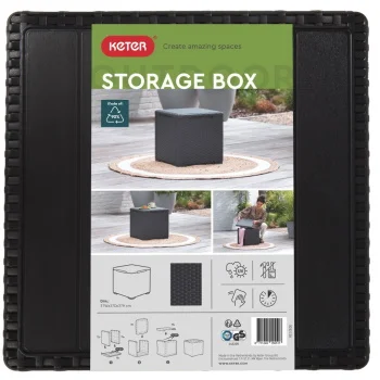 Baštenski sto box Vigo grafit CU 254958-3