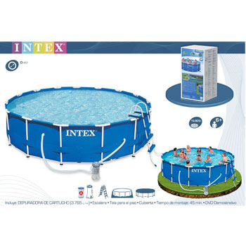 Intex bazen metal frame 457 x 84 cm-1