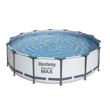 Bestway bazen Steel Pro MAX™ sa čeličnom konstrukcijom sa filter pumpom i merdevinama 427x107cm 56950-3