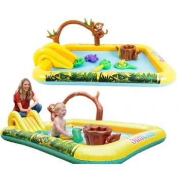 Bazen igraonica sa prskalicom Animal 214X167x85cm 51223-1
