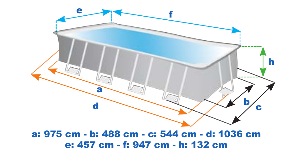Intex bazen Ultra XTR Frame sa metalnom konstrukcijom 549 x 274 x 132 cm 26356